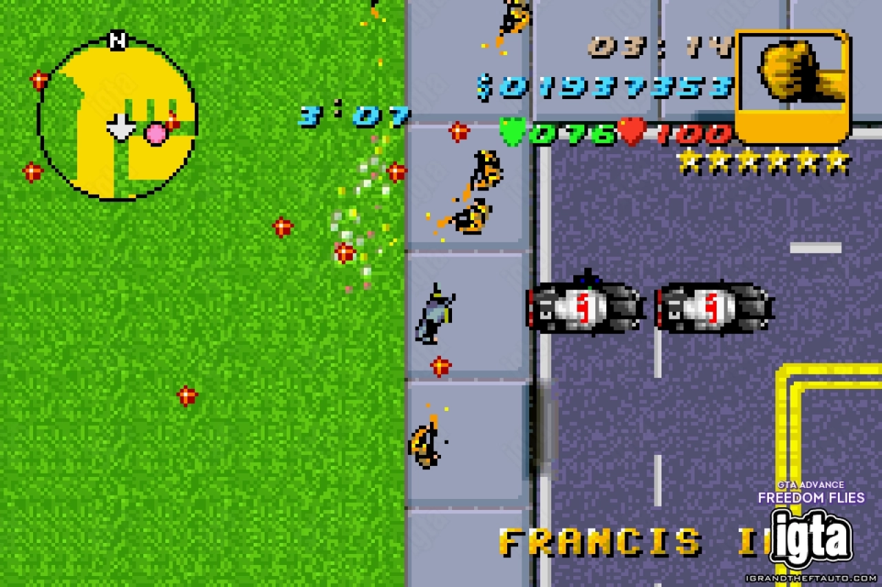 GTA Advance Freedom Flies 15