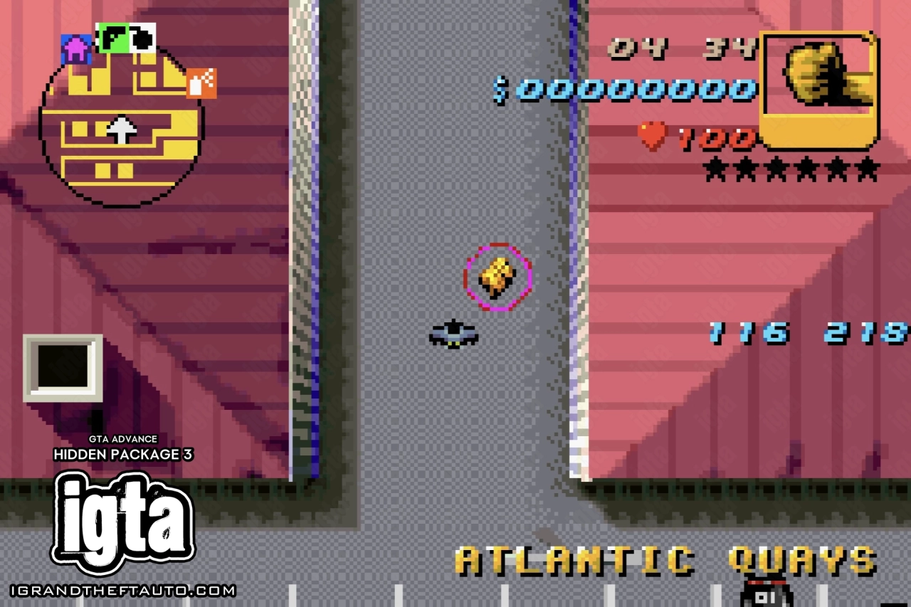 GTA Advance Hidden Package 3