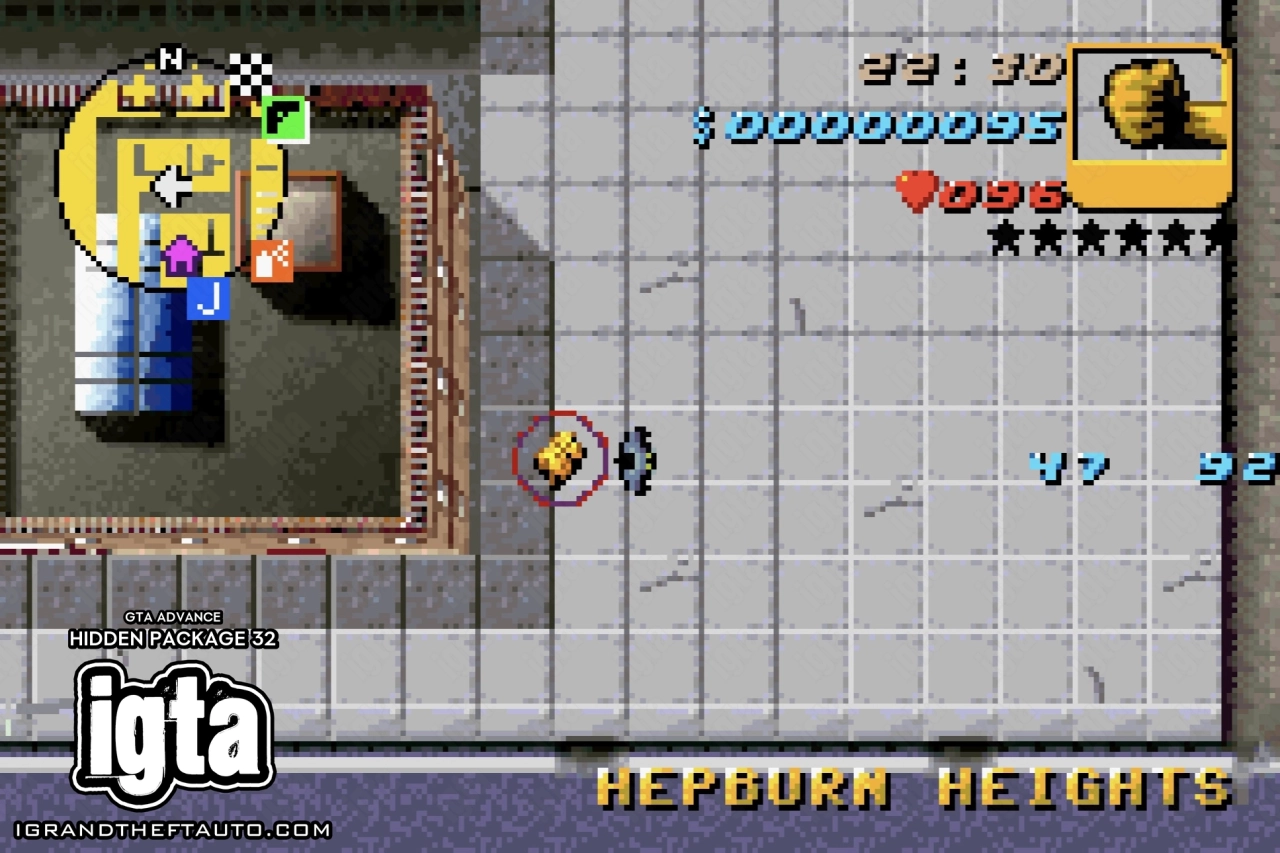 GTA Advance Hidden Package 32