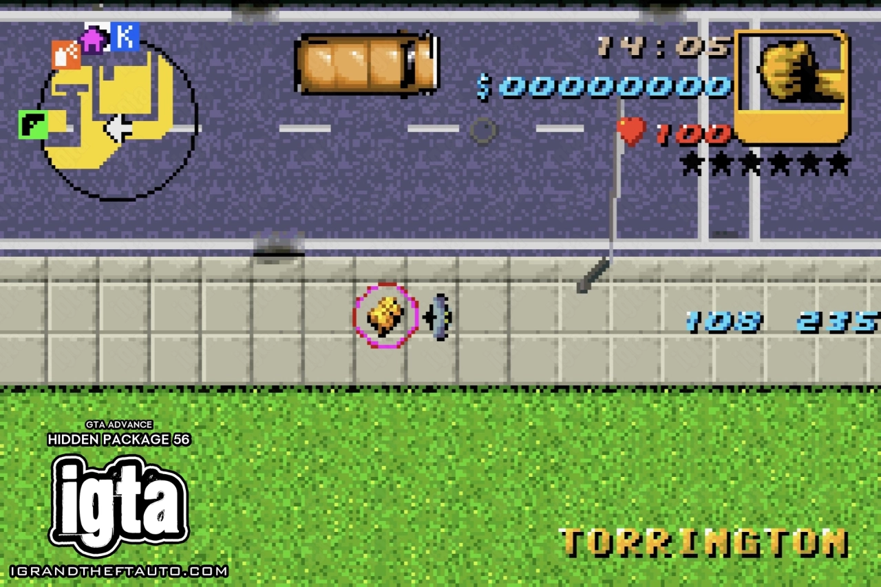 GTA Advance Hidden Package 56