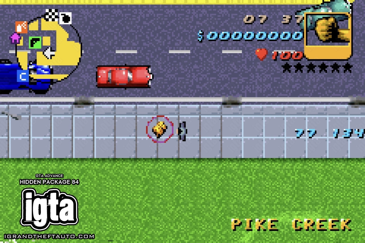 GTA Advance Hidden Package 84