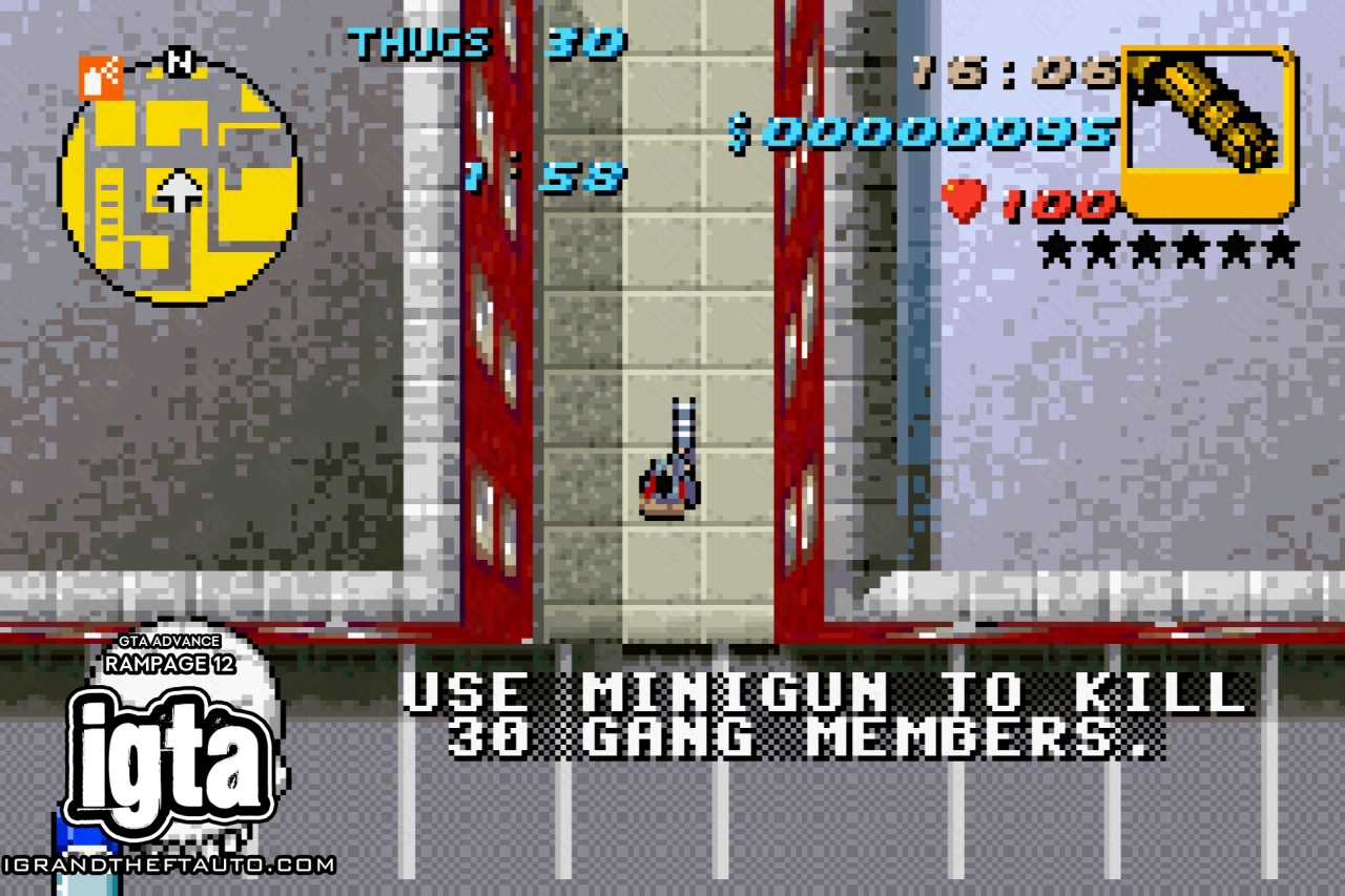 GTA Advance Rampage 12 Details