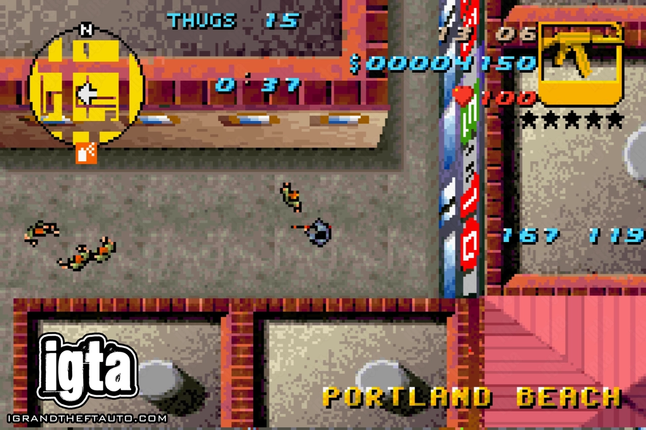 GTA Advance Rampages