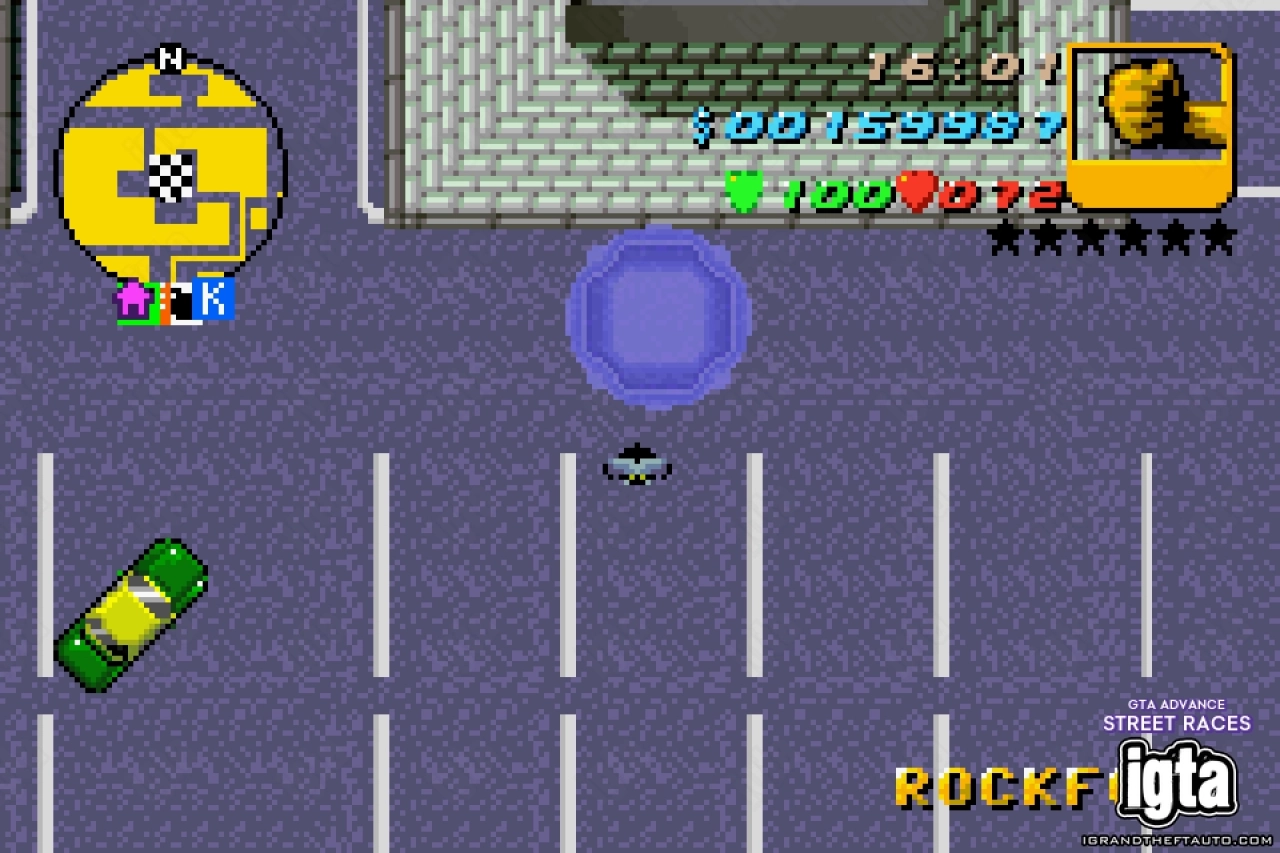 GTA Advance Street Race Start Staunton