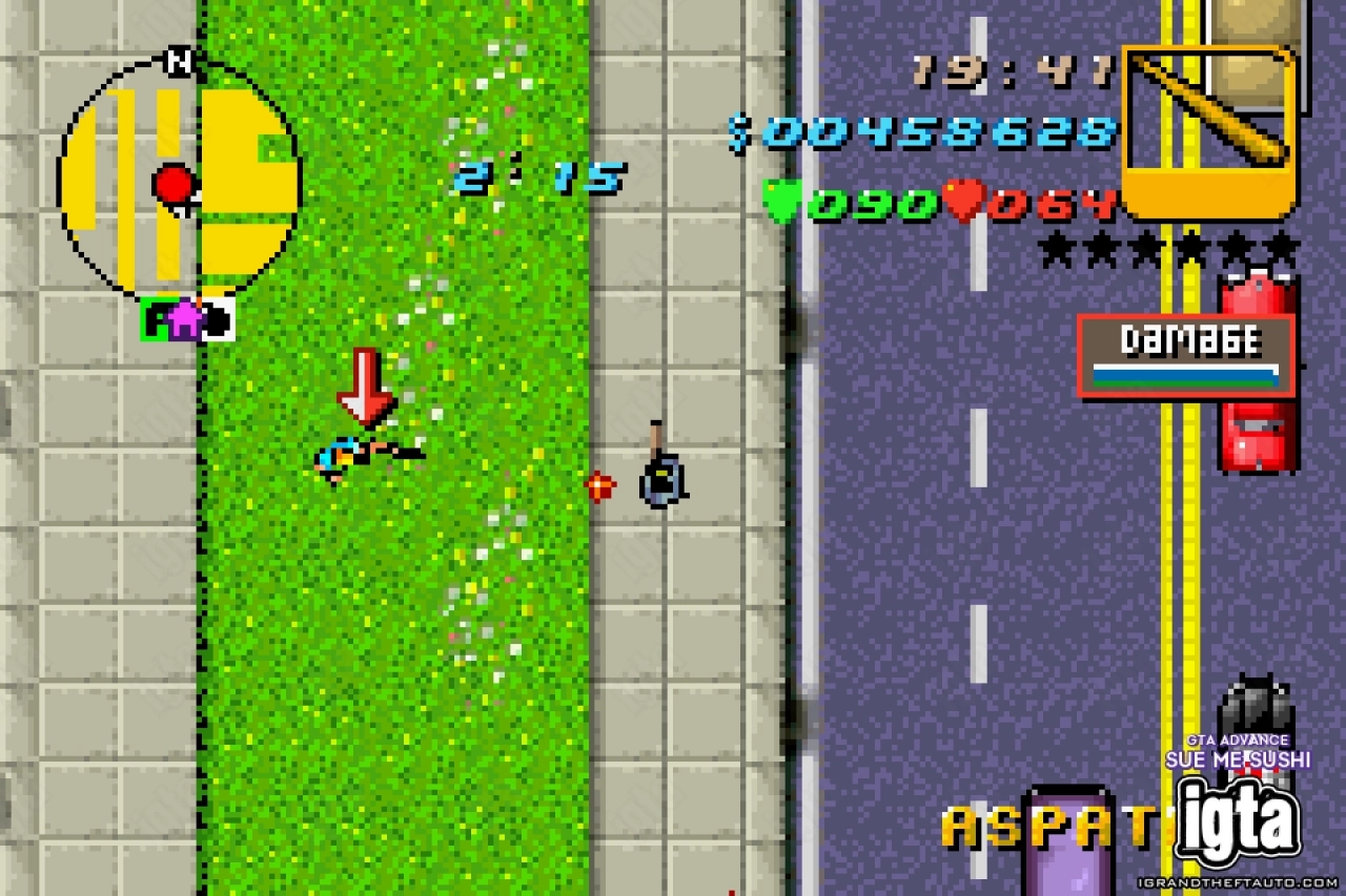 GTA Advance Sue Me Sushi 22