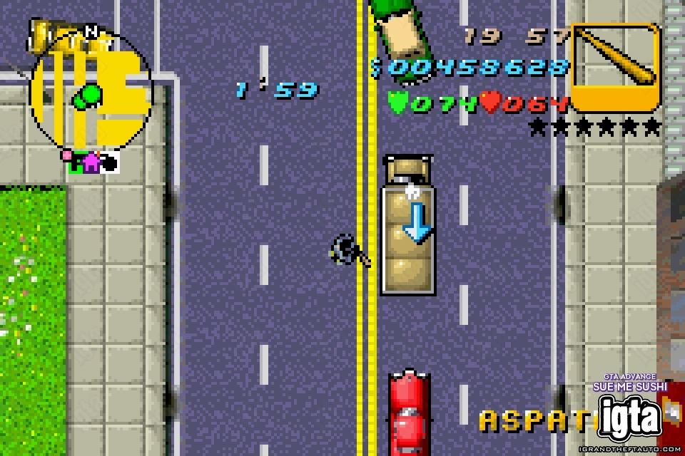 GTA Advance Sue Me Sushi 24