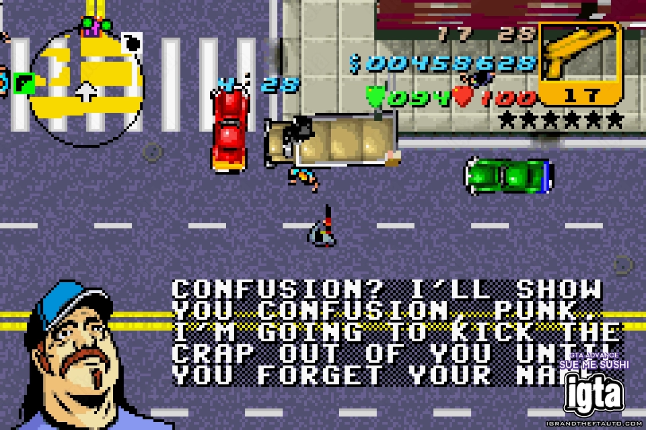 GTA Advance Sue Me Sushi 7