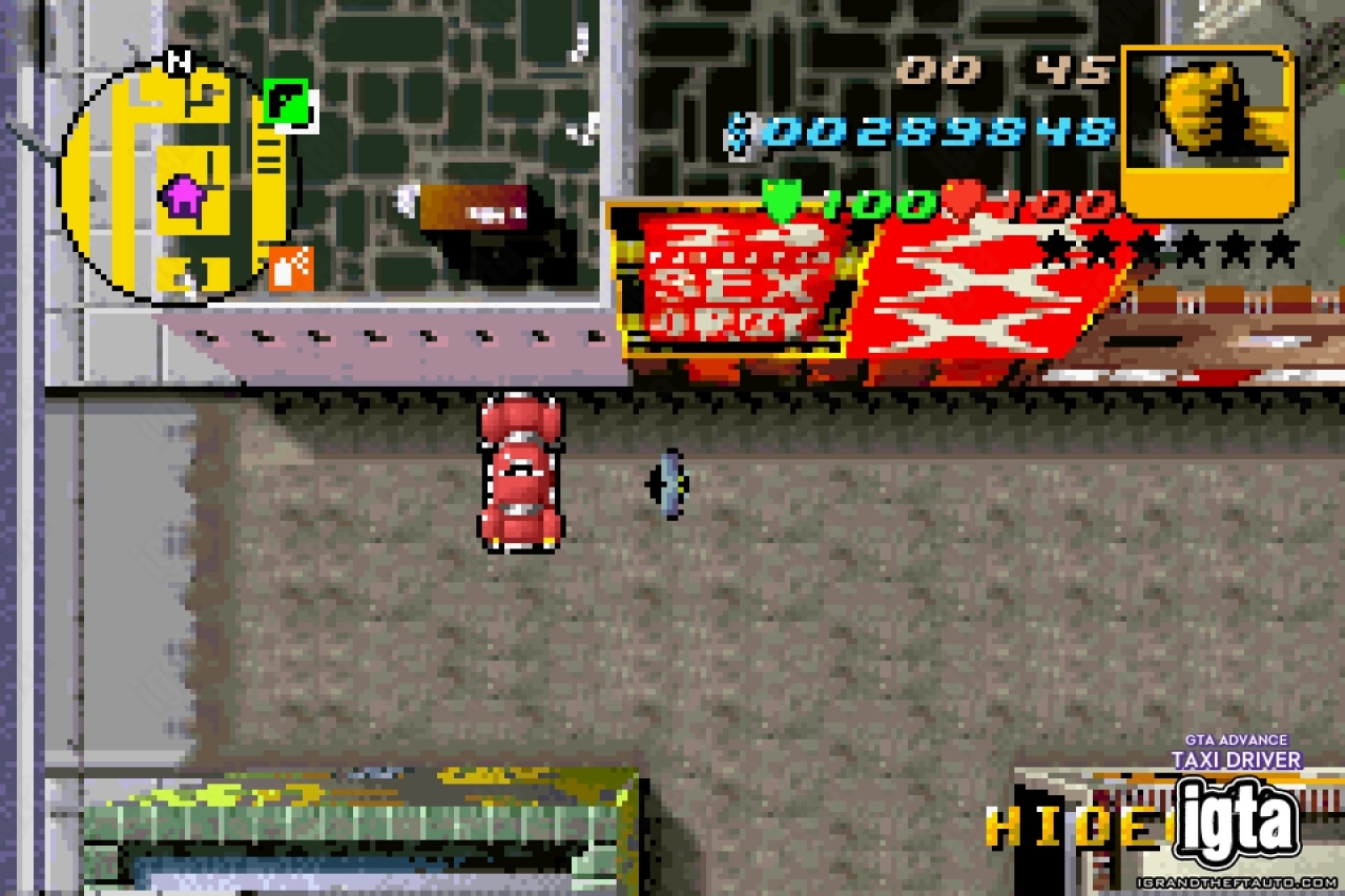 GTA Advance Taxi Driver (Borgnine)