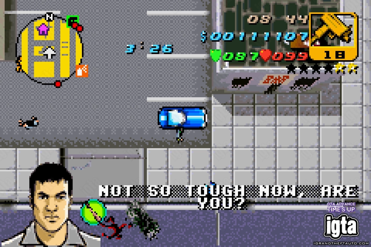 GTA Advance Times Up 6
