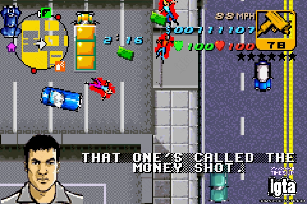GTA Advance Times Up 8