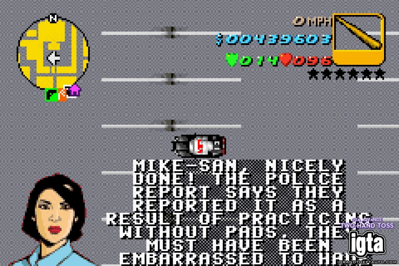 GTA Advance Two Hand Toss 12