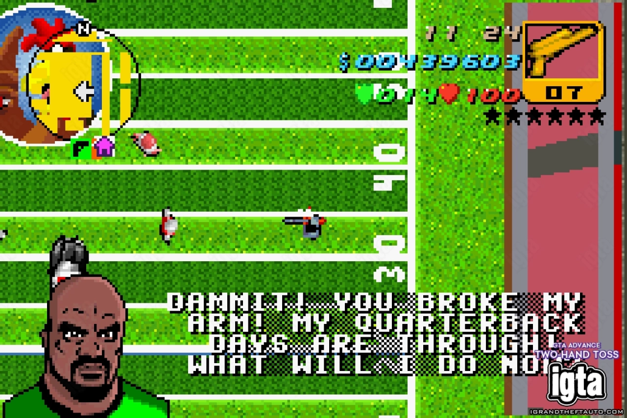 GTA Advance Two Hand Toss 16