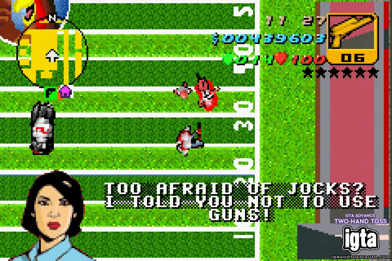 GTA Advance Two Hand Toss 17
