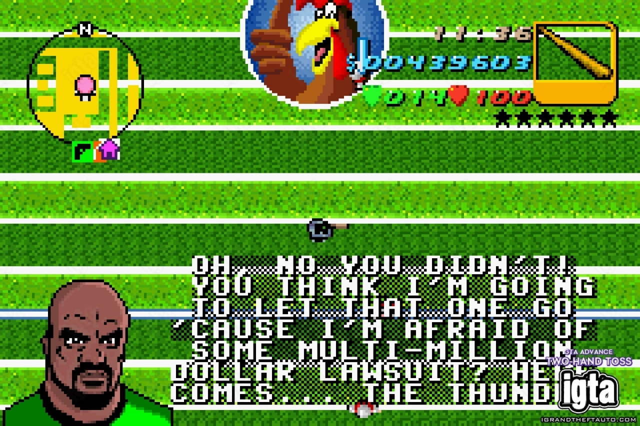 GTA Advance Two Hand Toss 6