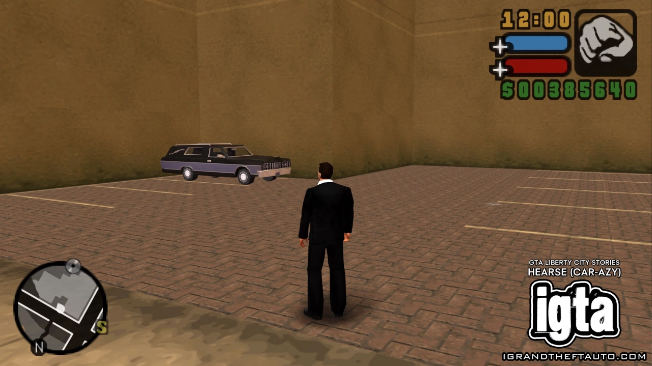 GTA Liberty City Stories Car Azy Hearse 1