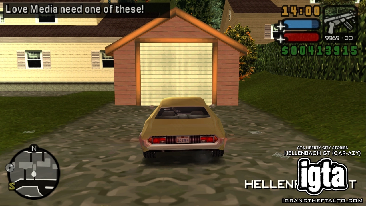 GTA Liberty City Stories Car Azy Hellenbach Gt 2