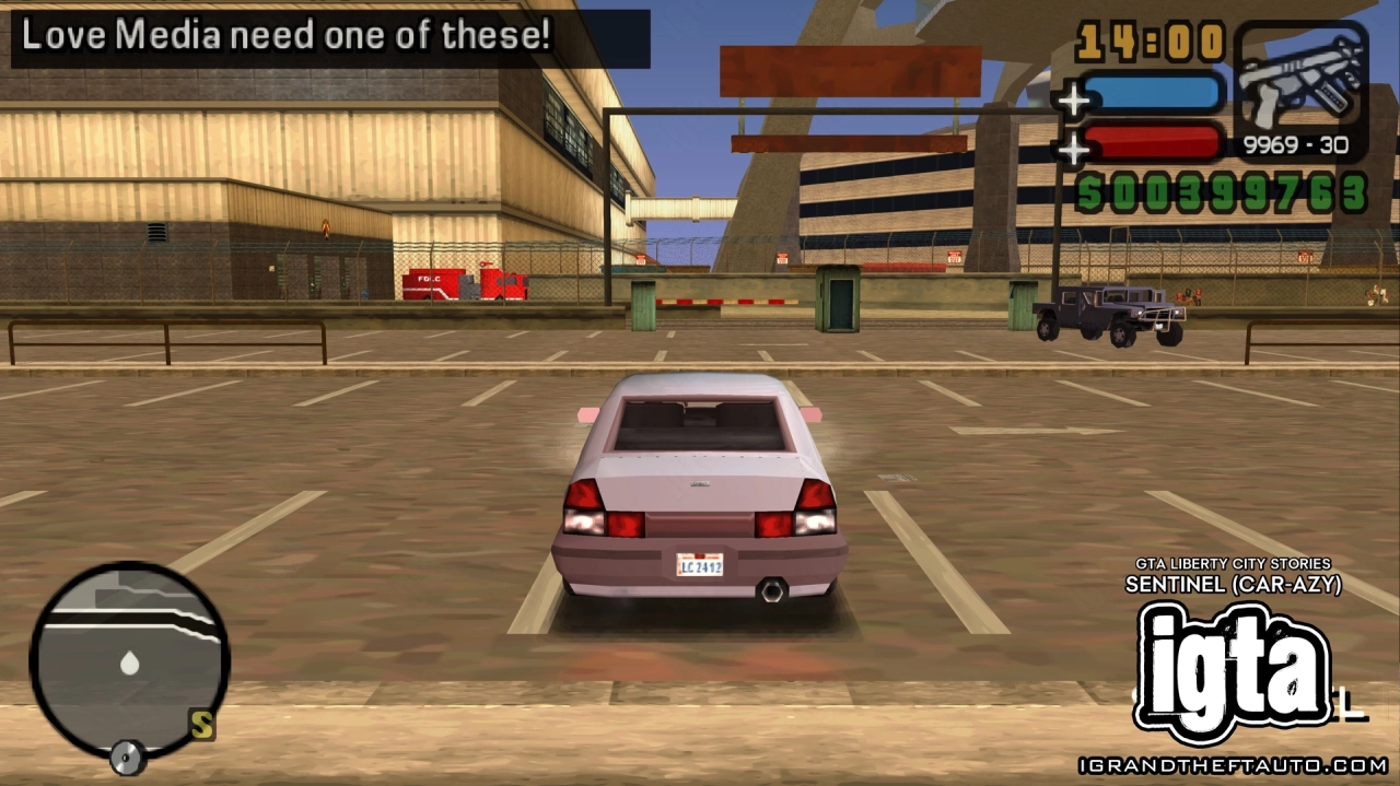 GTA Liberty City Stories Car Azy Sentinel 2