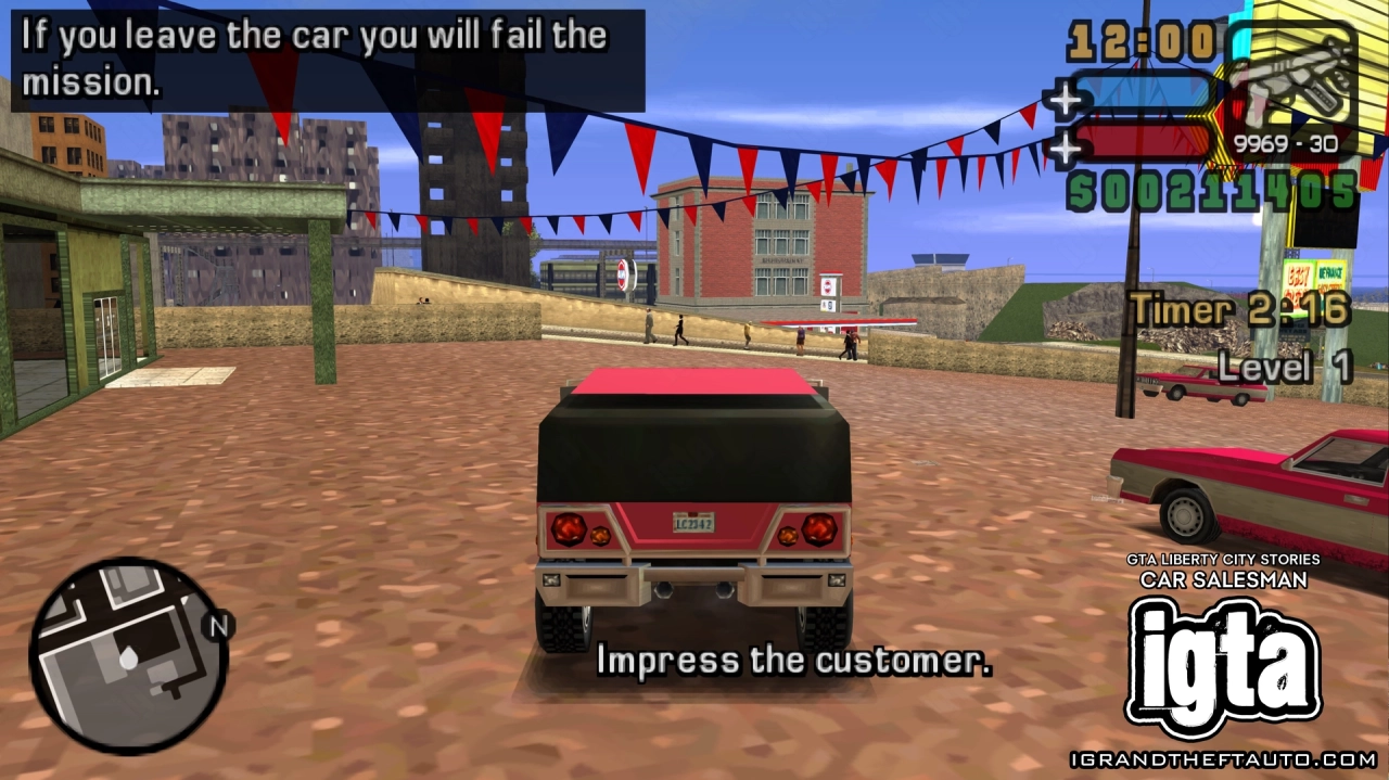 GTA Liberty City Stories Car Salesman Off Road 1