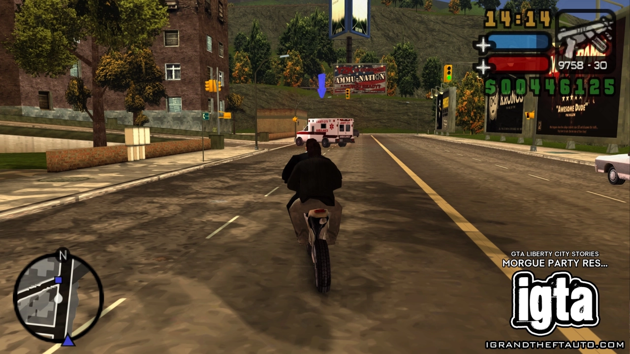 GTA Liberty City Stories Morgue Party Resurrection 7