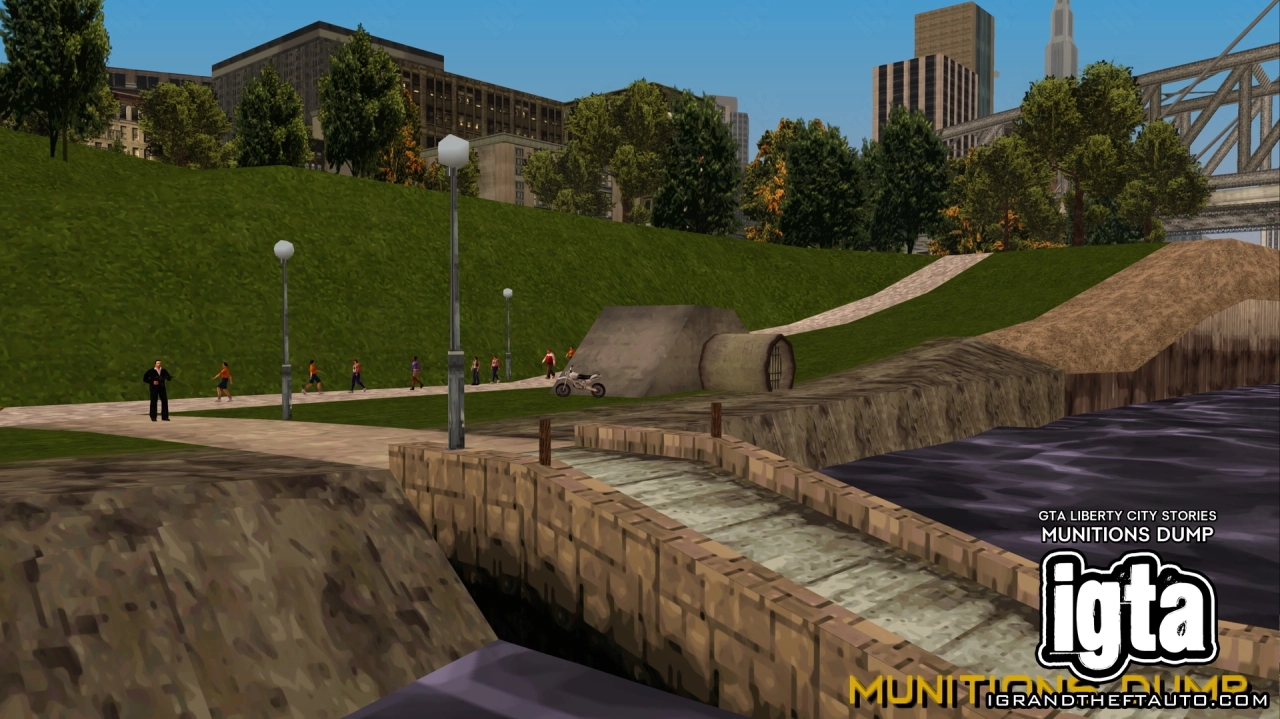 GTA Liberty City Stories Munitions Dump 1