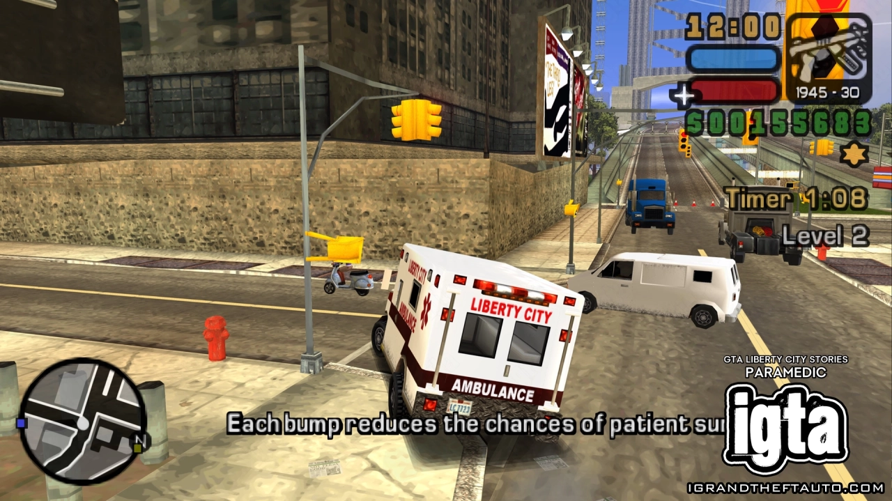 GTA Liberty City Stories Paramedic Action 5