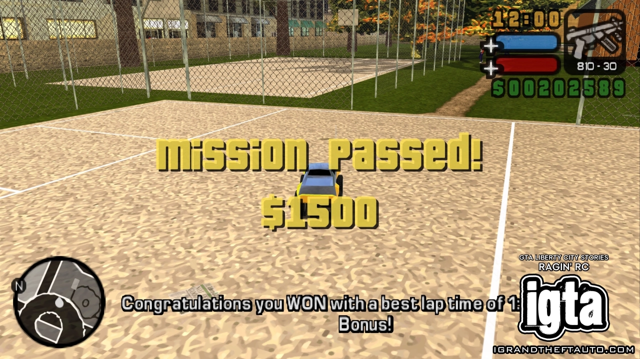 GTA Liberty City Stories Ragin Rc Completed