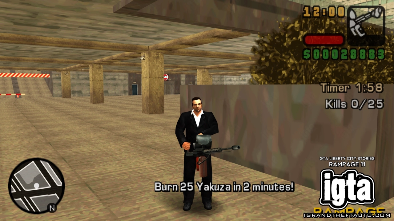 GTA Liberty City Stories Rampage 11 Details