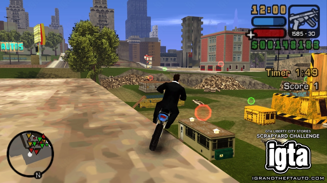 GTA Liberty City Stories Scrapyard Challenge Action 5