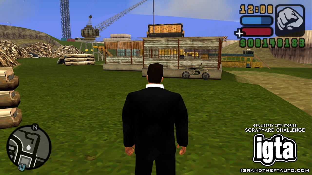 GTA Liberty City Stories Scrapyard Challenge Start
