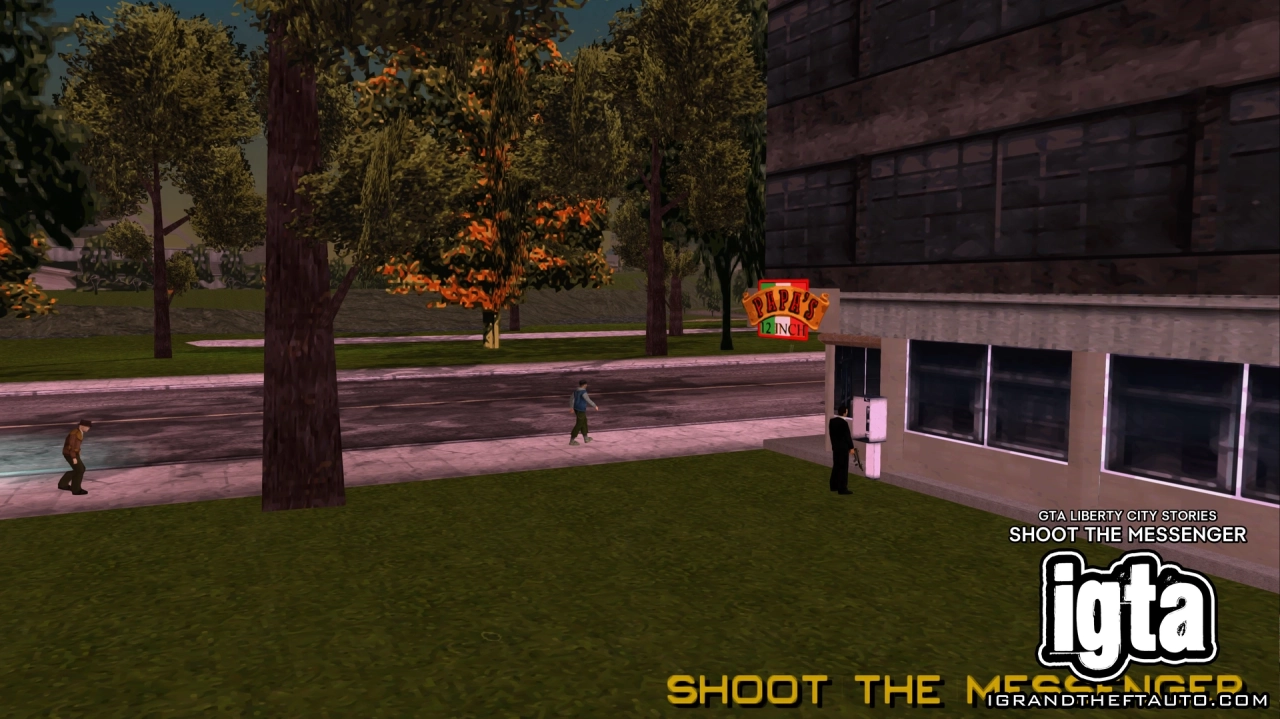 GTA Liberty City Stories Shoot The Messenger 1