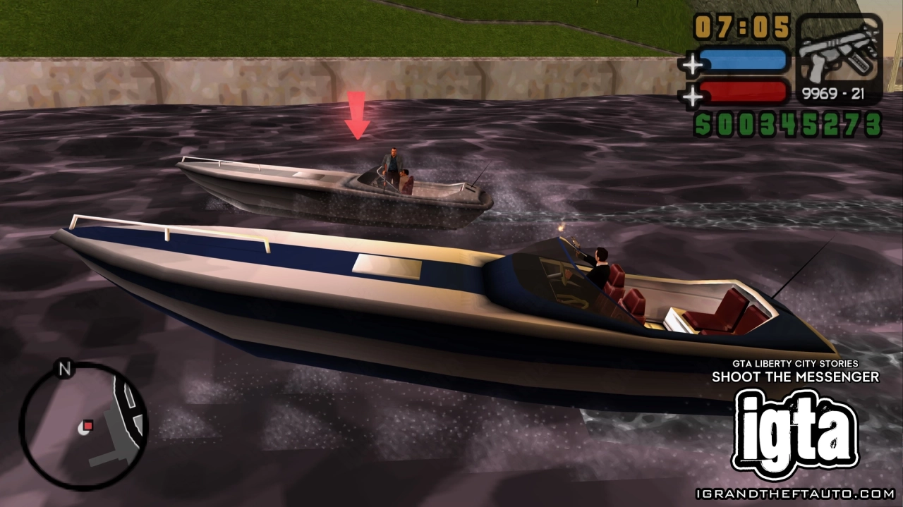 GTA Liberty City Stories Shoot The Messenger 7