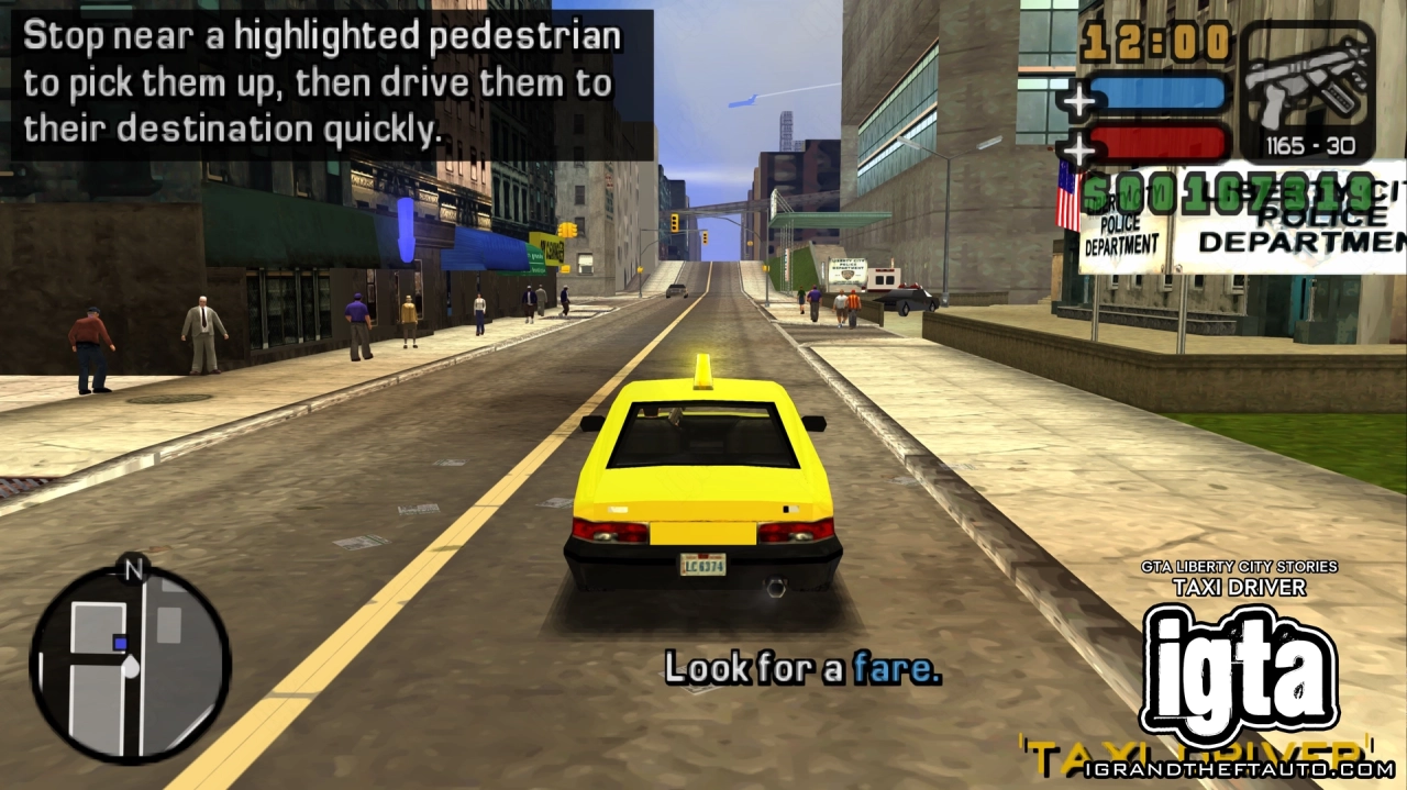 GTA Liberty City Stories Taxi Driver Action 1