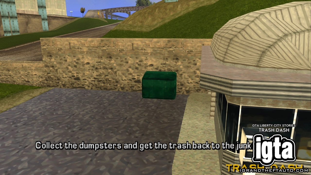 GTA Liberty City Stories Trash Dash Intro 2