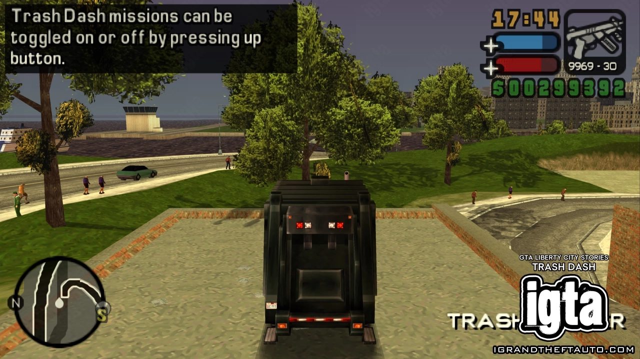 GTA Liberty City Stories Trash Dash Staunton Island 2