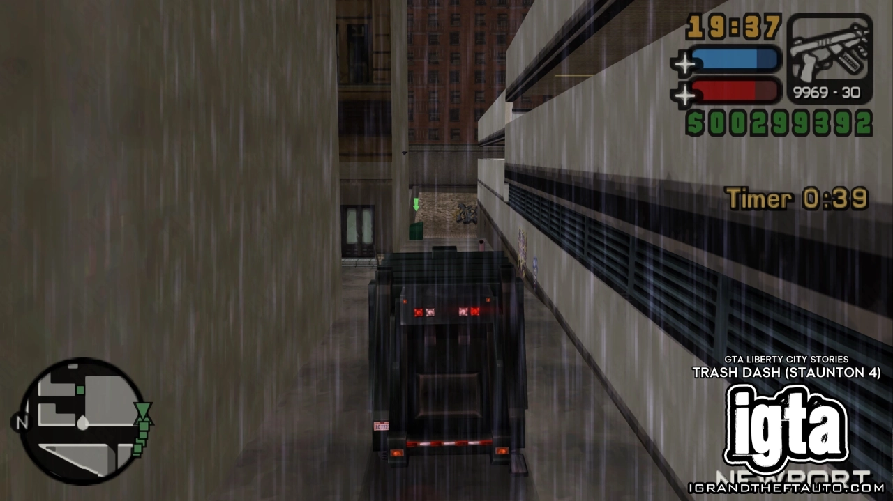 GTA Liberty City Stories Trash Dash Staunton Island 6