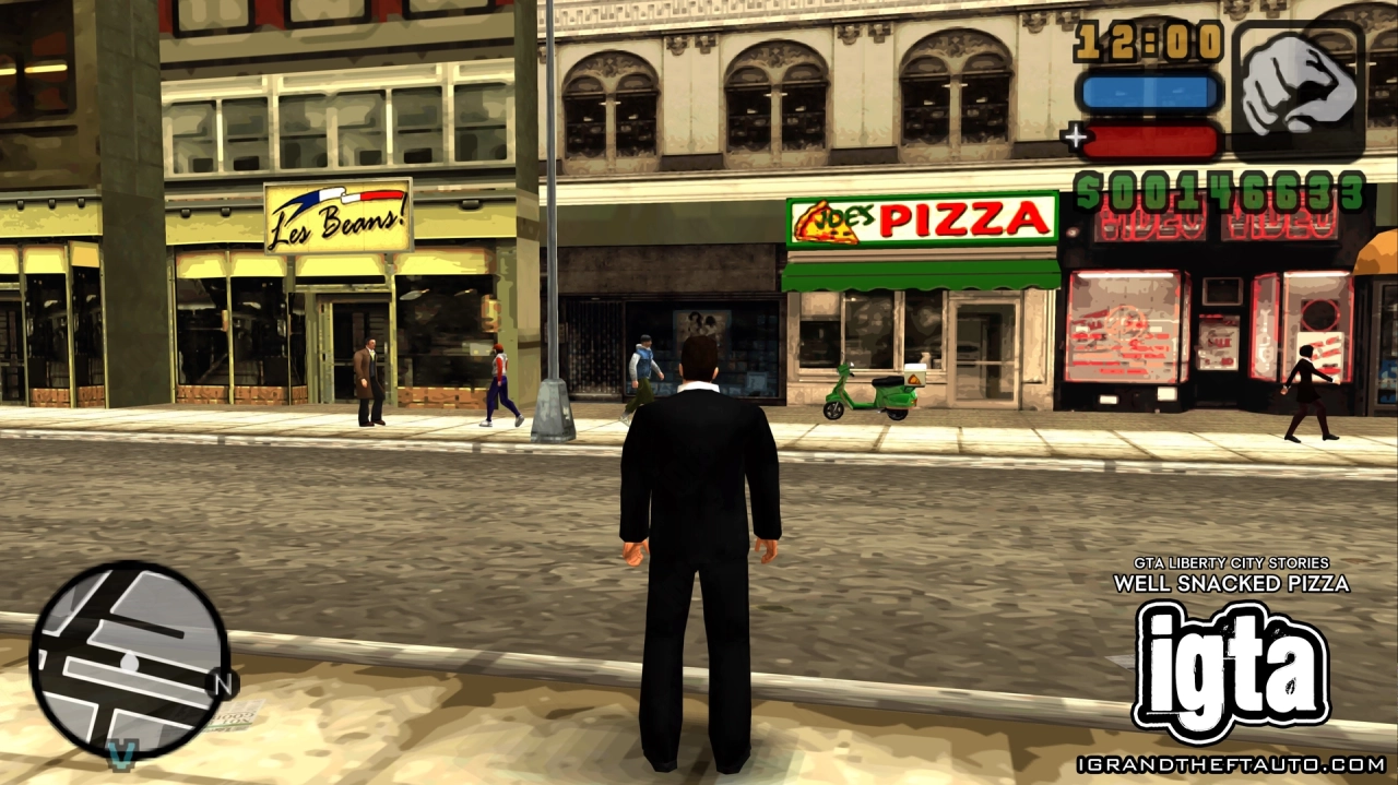 GTA Liberty City Stories Well Snacked Pizza Start