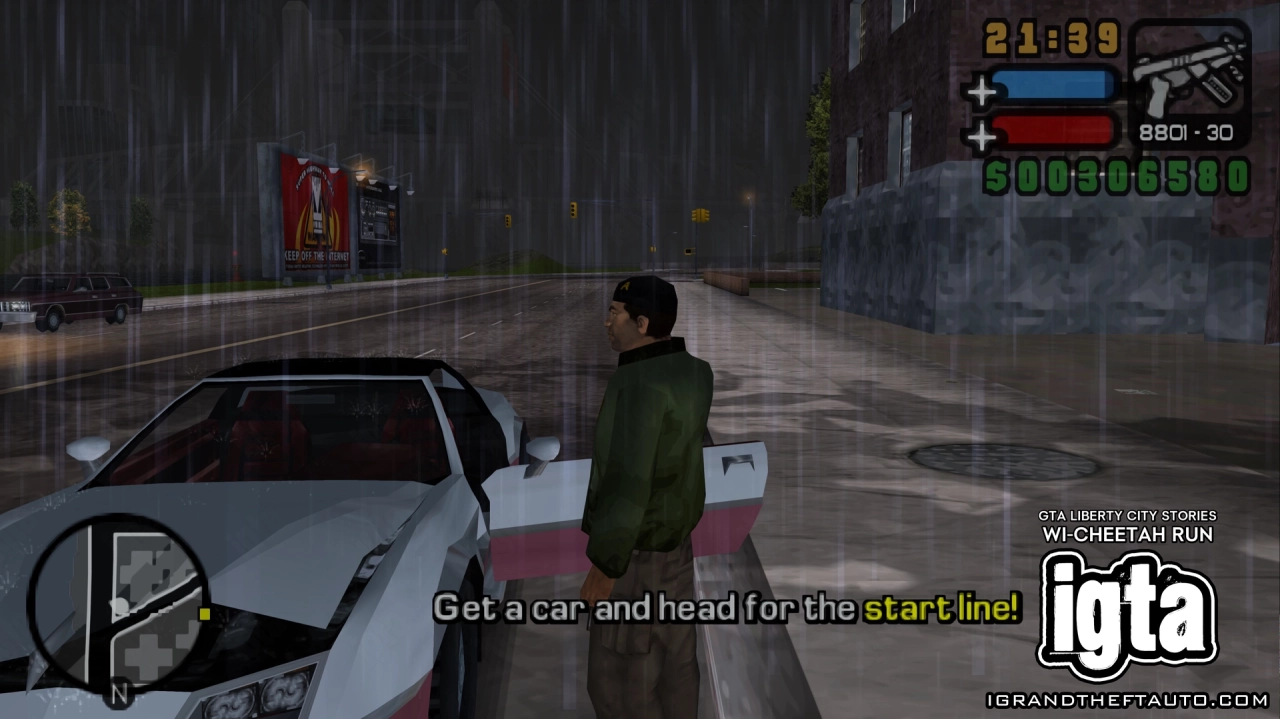 GTA Liberty City Stories Wi Cheetah Run 3