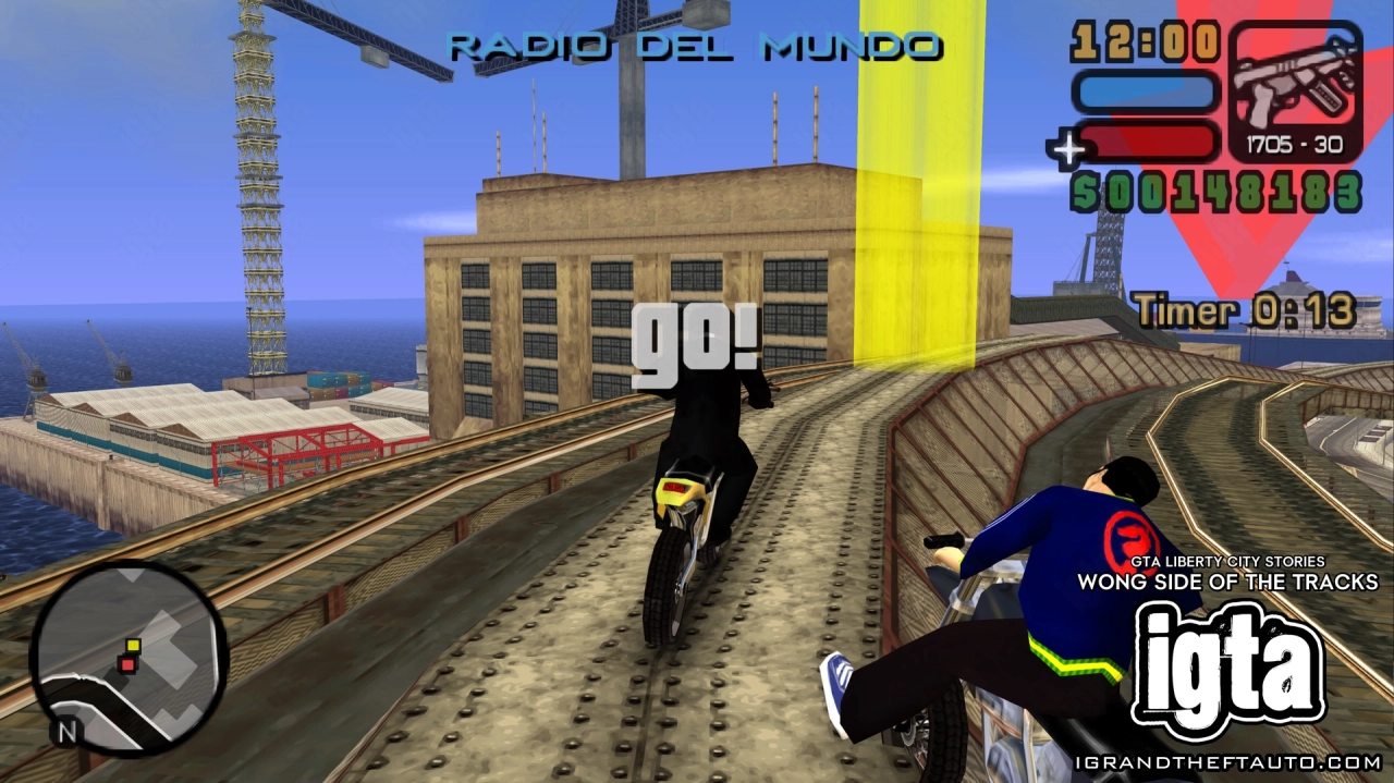 GTA Liberty City Stories Wong Side Of The Tracks Intro 3