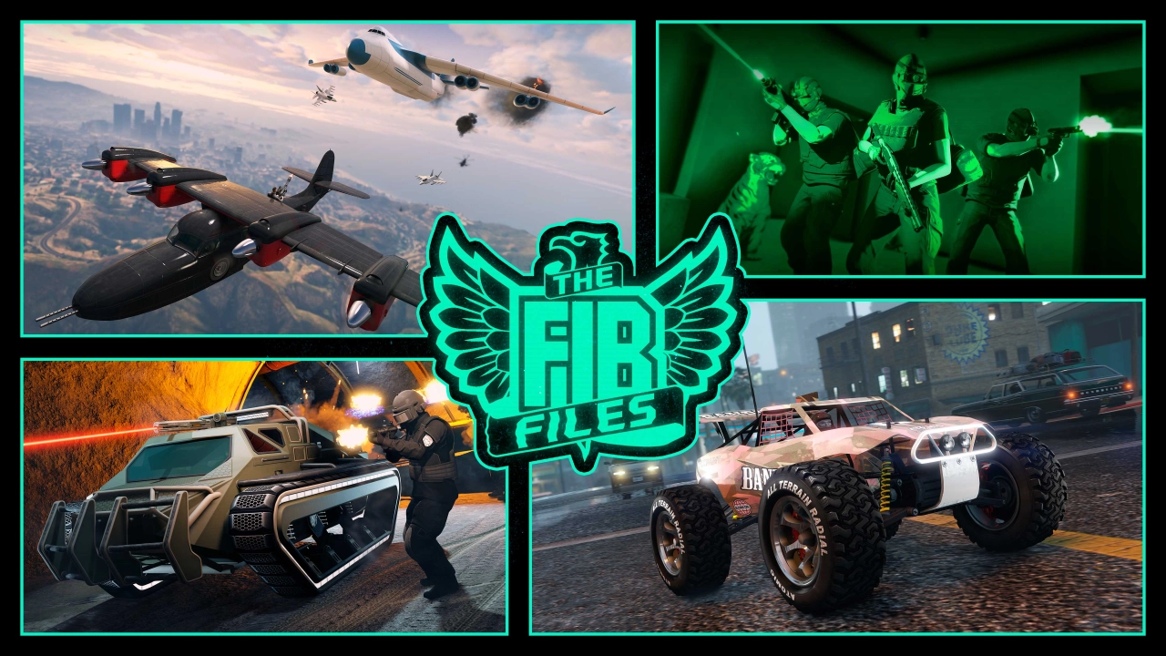 GTA Online FIB Files Official Artwork