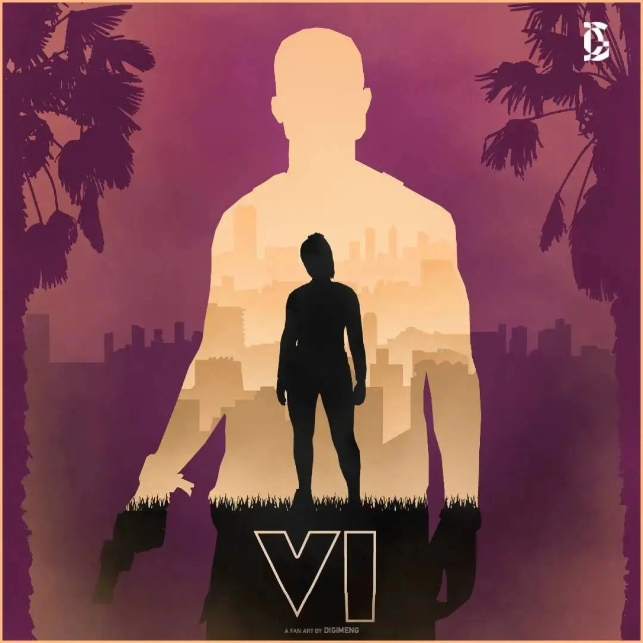 GTA VI Artwork By digimeng