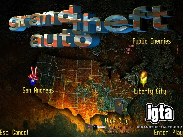 GTA Vice City Menu