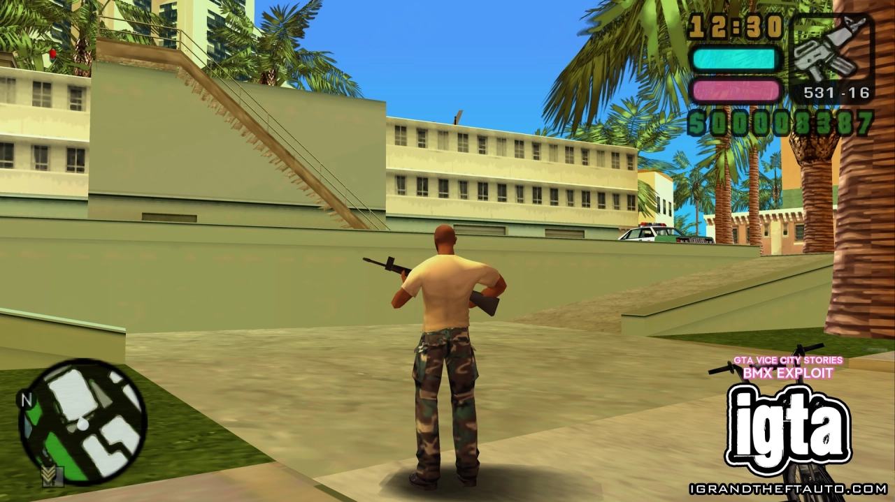 GTA Vice City Stories BMX Exploit 11