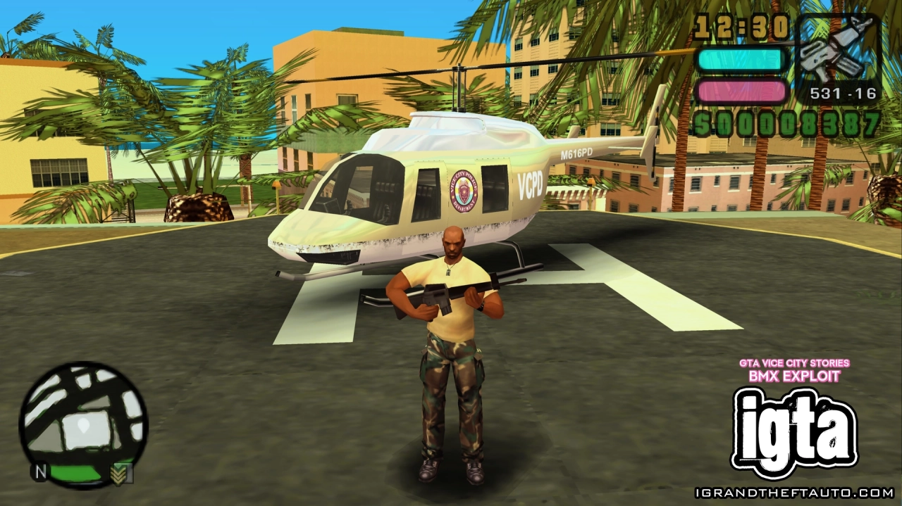 GTA Vice City Stories BMX Exploit 14