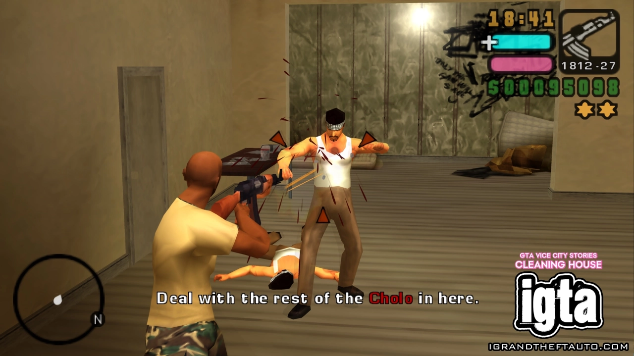 GTA Vice City Stories Cleaning House 18