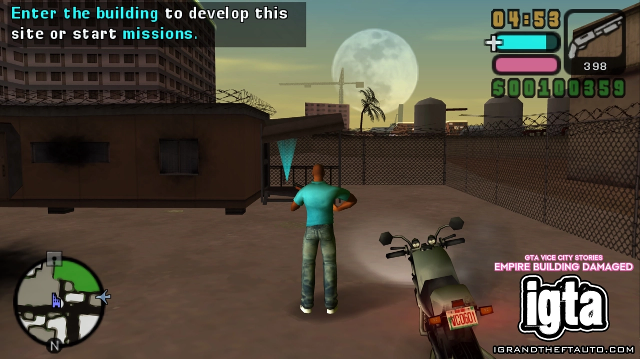 GTA Vice City Stories Empire Building Damaged