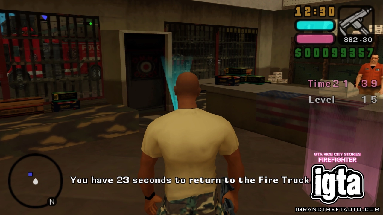 GTA Vice City Stories Firefighter Exploit 5