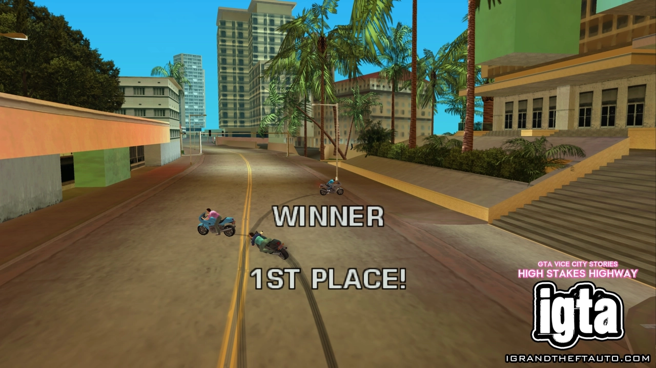 GTA Vice City Stories High Stakes Highway 5
