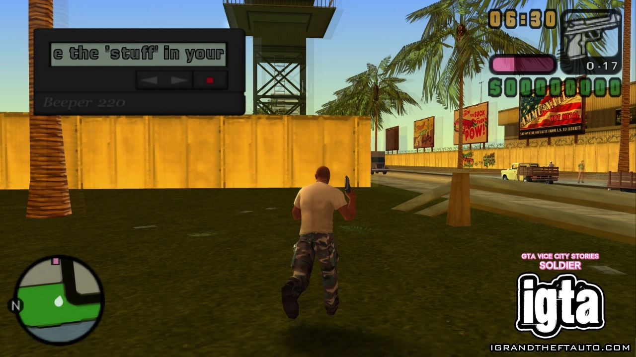 GTA Vice City Stories Soldier 23