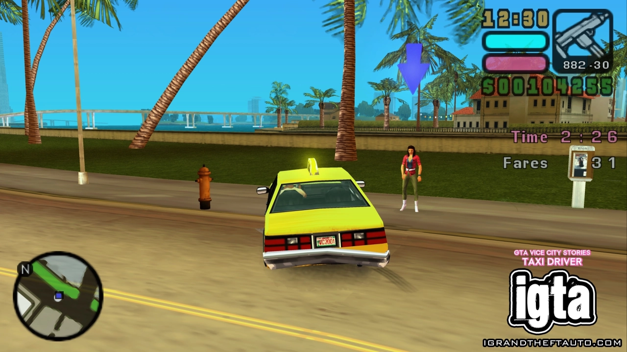 GTA Vice City Stories Taxi Driver 14