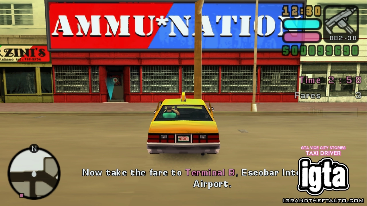 GTA Vice City Stories Taxi Driver 5